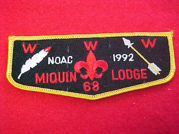 68 S16 miquin, noac 1992