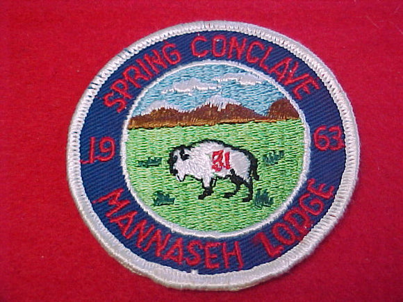 81 eR1963-1 mannaseh, spring conclave