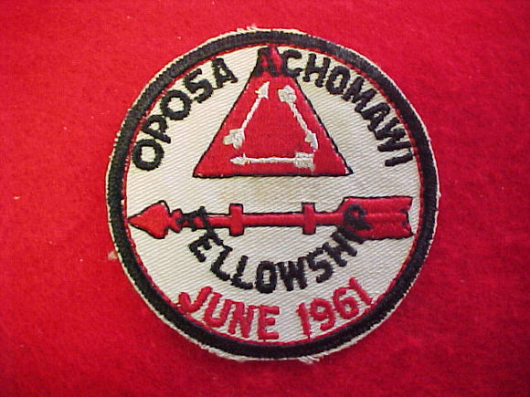 189 eR1961 Oposa Achomawi 1961 Fellowship