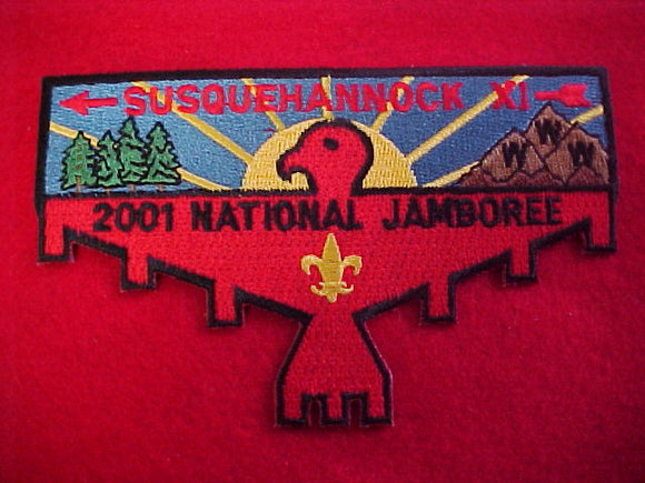 11 S30 susquehannock, 2001 national jamboree