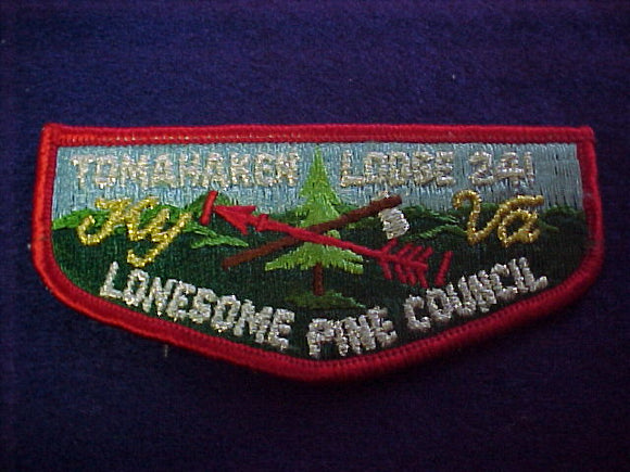 241 S3 tomahaken, lonesome pine council, ky-va