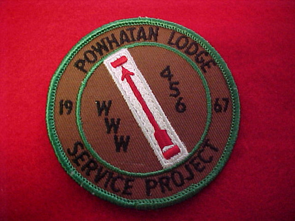 456 eR1967-2 powhatan, service project