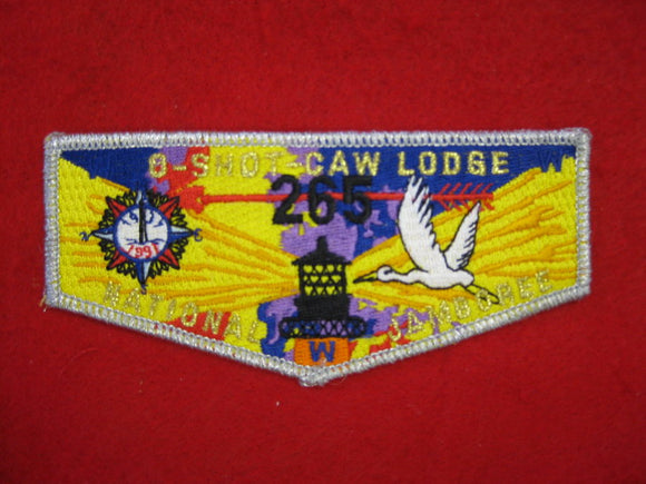 265 S57 O-Shot-Caw , 1997 National Jamboree , SMY Border