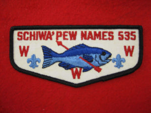 535 F3 Schiwa' Pew Names