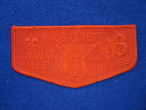 553 S16 Paugassett, Red Ghost Patch