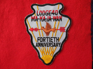 40 A2 Ma-Ka-Ja-Wan, 40th Anniversary