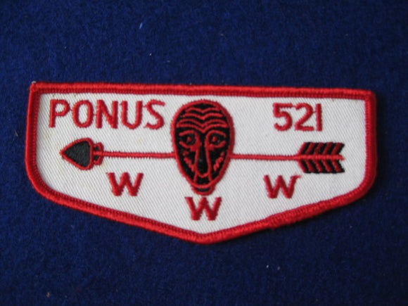 521 F4 Ponus, Merged 1972