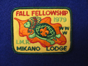 231 eX1979 Mikano, Fall Fellowship