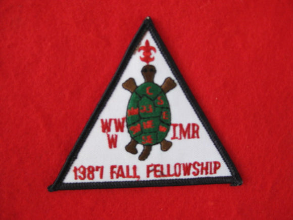 231 eX1987-2 Mikano, Fall Fellowship