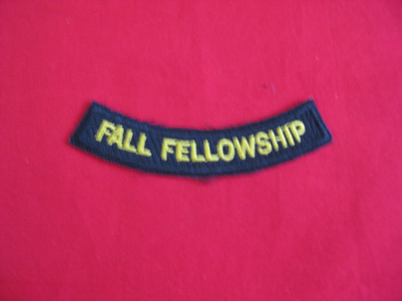 50 Coosa eX2004-7 , Fall Fellowship