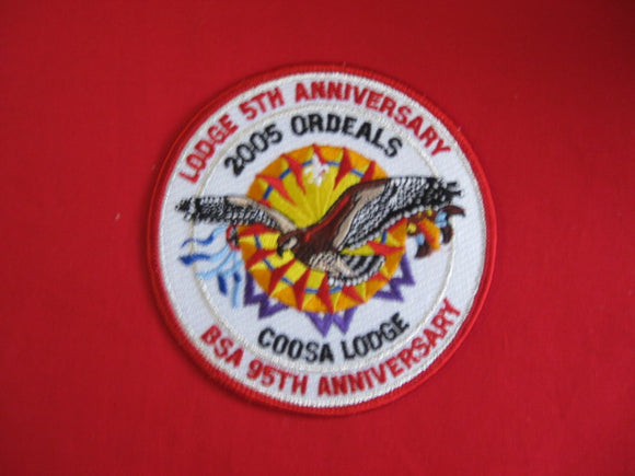 50 Coosa eR2005-2 , 2005 ordeals , BSA 95th Anv