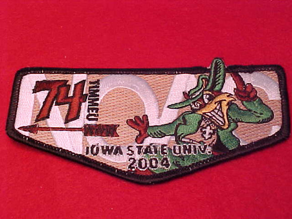 74 S14 Timmeu, 2004 NOAC, Iowa State Univ.