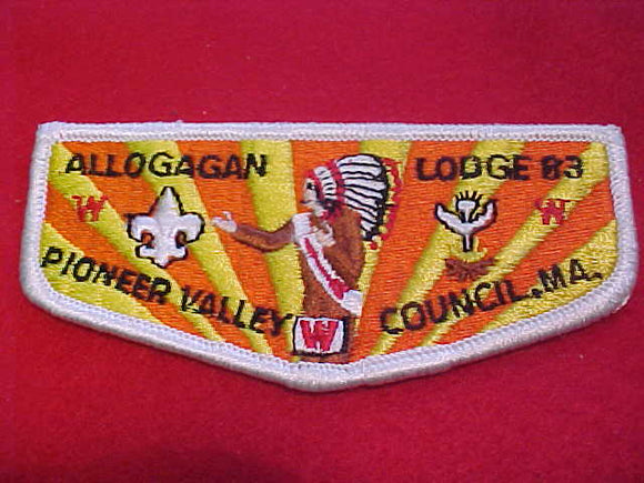 83 S4 Allogagan, Pioneer Valley Council, MA
