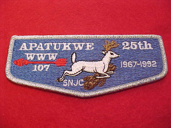 107 S14 Apatukwe, 25th Anniv., 1967-1992