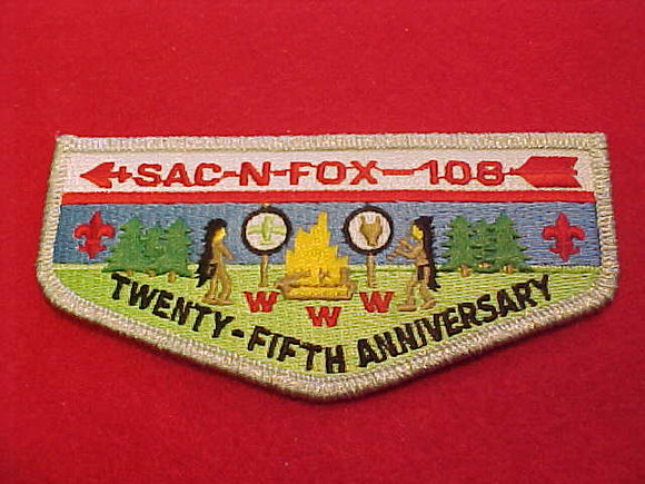 108 S12 Sac-N-Fox, 25th Anniv.