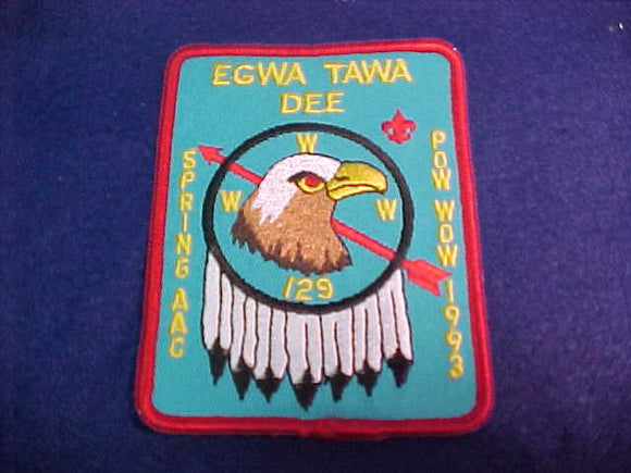 129 eX1993? Egwa Tawa Dee. Spring Pow Wow