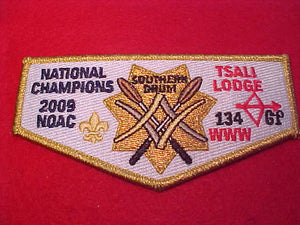 134 S70 Tsali, 2009 NOAC, Southern Drum National Champions