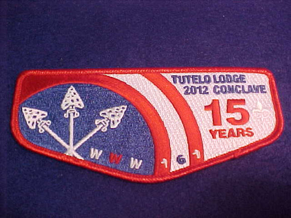 161 S84 Tutelo, Conclave 2012, 15 years