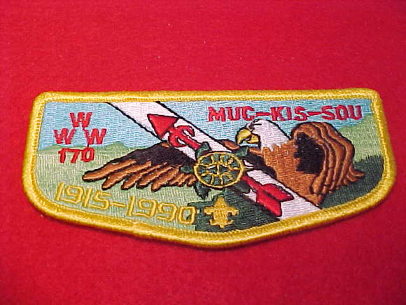 170 S12 Muc-Kis-Sou, OA 75th Anniv.