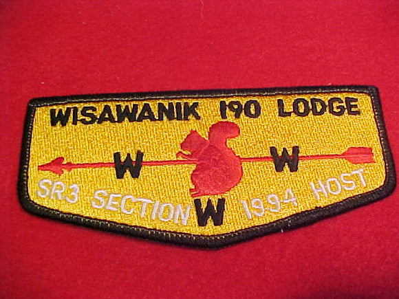 190 S19 Wisawanik, 1994 SR3 Section Host