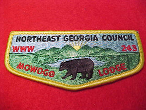 243 S4 Mowogo, Northeast Georgia Council