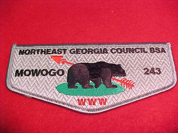 243 S72 Mowogo, Northeast Georgia Council