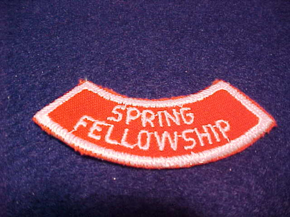 258 eX1984-1 Shenandoah, spring fellowship segment