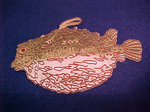 265 eX2005 O-Shot-Caw, Nok-Su Chapter, 3-D embroidery
