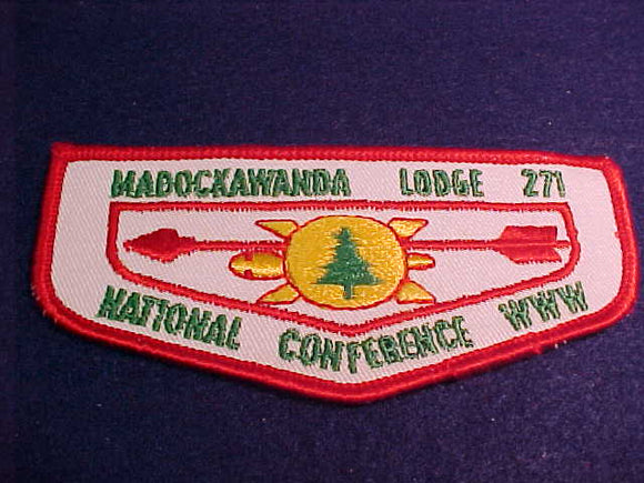 271 F5 Madockawanda, National Conference