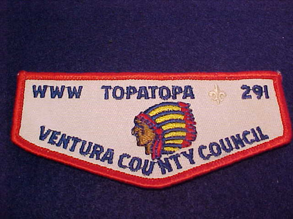 291 F2a Topa Topa, Ventura County Council