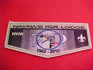 296 S78 Nayawin Rar, 70th Anniv., 1945-2015