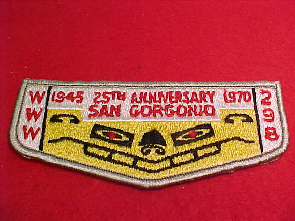 298 S7 San Gorgonio, 25th Anniv., 1945-1970
