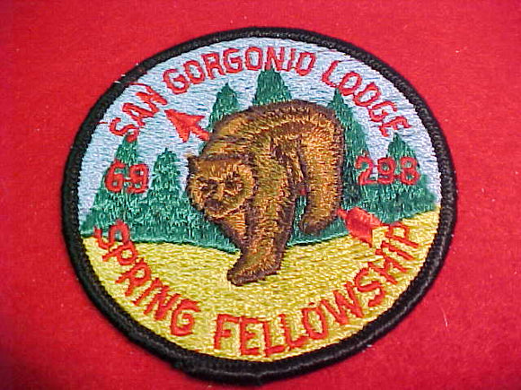 298 eR1969-1 San Gorgonio, Spring Fellowship