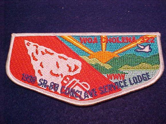 322 S24 Woa Cholena, 1998 SR-8B3 Conclave Service Lodge