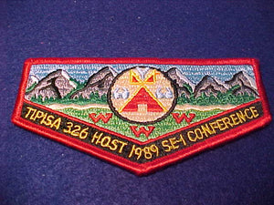 326 S21 Tipisa, 1989 SE-1 Conference Host