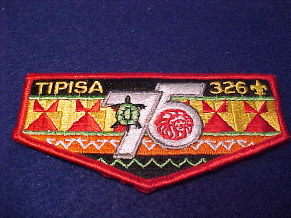 326 S22b Tipisa, OA 75th Anniv.