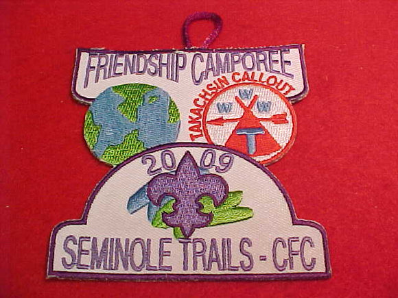 326 X? Tipisa, Takachsin Callout 2009, Seminole Trails, Friendship Camporee, not in blue book
