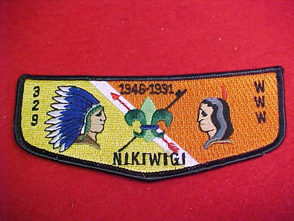 329 S10 Nikiwigi, 1946-1991/45th Anniv.