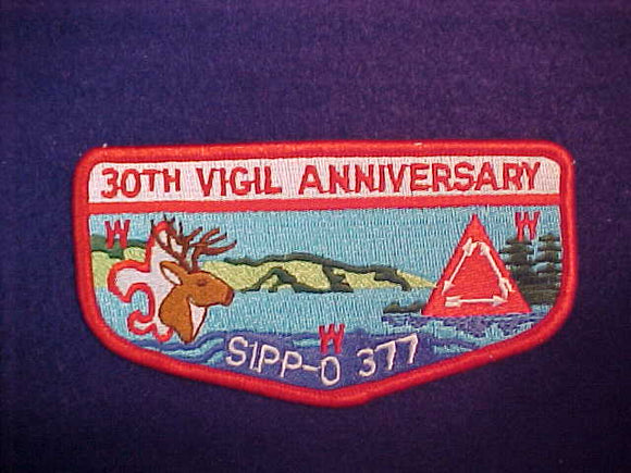 377 S24 Sipp-o, 30th Vigil Anniv.