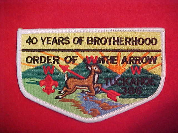 386 S6 Tuckahoe, 40 Years of Brotherhood