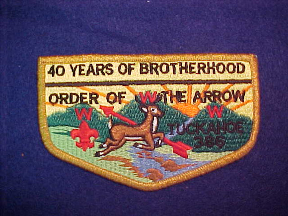386 S11a Tuckahoe, 40 Years of Brotherhood