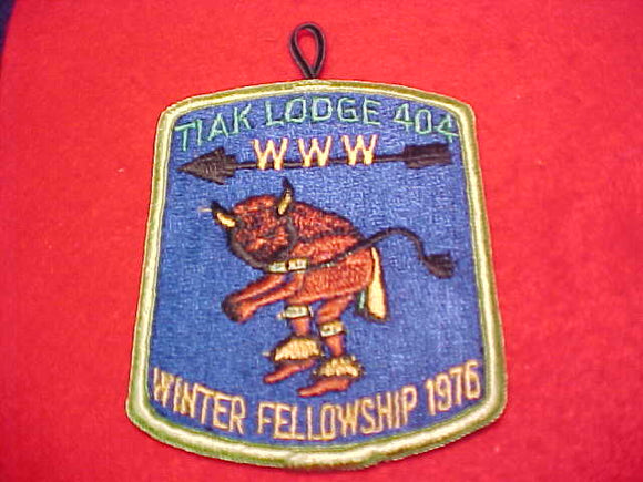 404 eX1976 Ti'Ak, Winter Fellowship 1976
