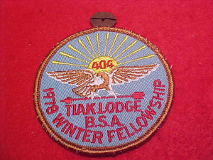 404 eR1978 Ti'Ak, 1978 Winter Fellowship