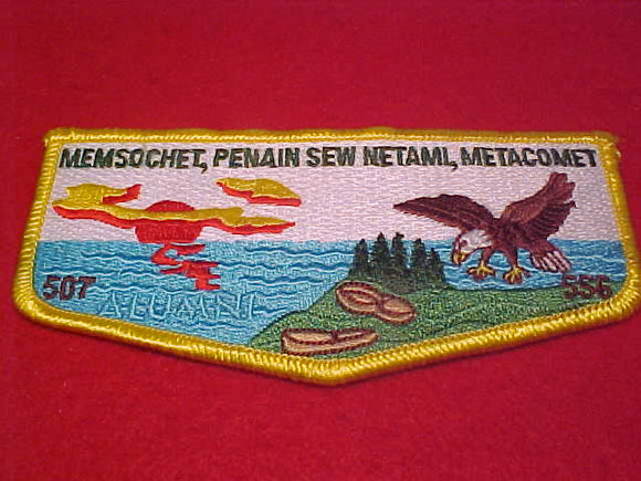507 S18 Memsochet, Penain Sew Netami, Metacomet, alumni