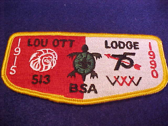 513 S11 Lou Ott, OA 75th Anniv.