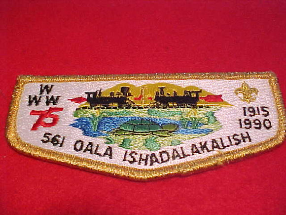 561 S20 Oala Ishadalakalish, OA 75th Anniv., 1915-1990