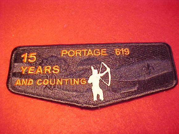 619 S24 Portage, 15 years and counting (glow in the dark indian)