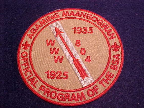 804 R4 Agaming Maangogwan, Official Program of the BSA, 1925-1935