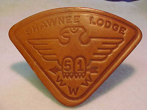 51 L4.8 Shawnee, N/C slide, leather, now listed as L-8