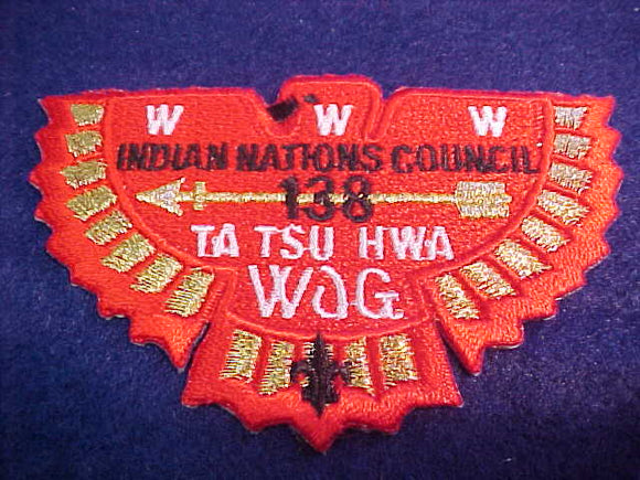 138 X11 Ta Tsu Hwa, Indian Nations C. mini-flap